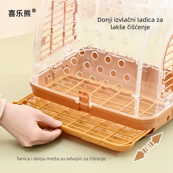 Prijenosni kavez za papagaja za izlazak uz torbu za ptice, Marke Happy Parrot, Materijal: Drugo, Podrijetlo: Shandong, Uvoz: Ne