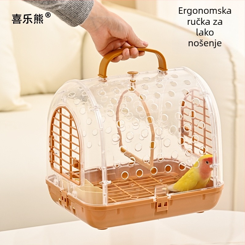 Prijenosni kavez za papagaja za izlazak uz torbu za ptice, Marke Happy Parrot, Materijal: Drugo, Podrijetlo: Shandong, Uvoz: Ne