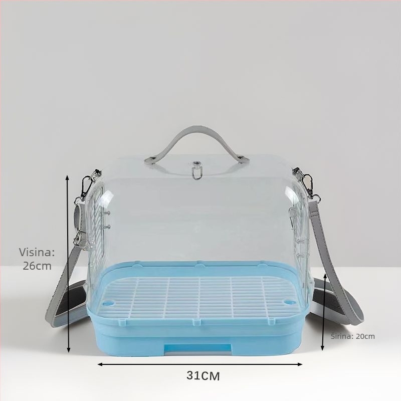 Prijenosni kavez za papagaja za izlazak uz torbu za ptice, Marke Happy Parrot, Materijal: Drugo, Podrijetlo: Shandong, Uvoz: Ne