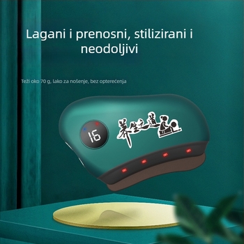 Električni gua sha uređaj za lice s regulatorom temperature 30–50°C, model JZ-165, USB napajanje, ABS materijal