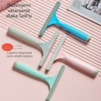 Uklanjivač dlake za kućne ljubimce (dvostrani, ručni, zakrivljeni češalj, ABS+TPR) za dugokose mačke