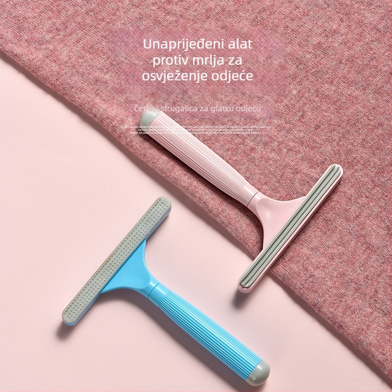 Uklanjivač dlake za kućne ljubimce (dvostrani, ručni, zakrivljeni češalj, ABS+TPR) za dugokose mačke