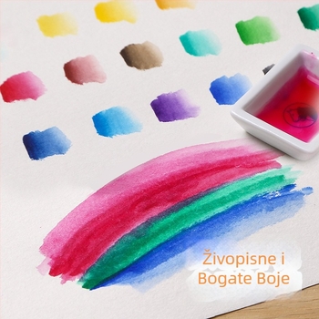 Marie’s set akvarelnih boja – pigmenti, 12 ml kapacitet, za akvarelno slikanje