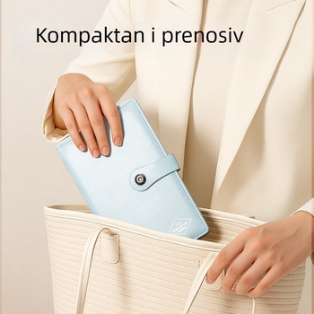 Knjiga za pohranu računa, PU koža, Model PQ918, Veličina papira 200x100, Širina stražnjeg dijela 15