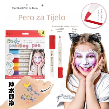 Xinlang pero za bojanje tijela – perivo, za crtanje lica i pozornice, DIY graffiti i akrilno slikanje