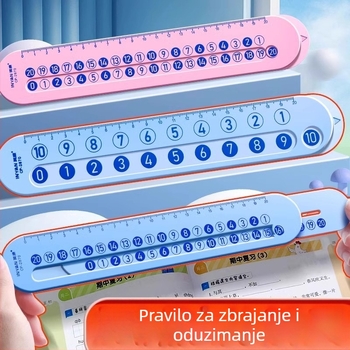 Obrazovno centimetarsko ravnalo za matematiku — model SXFJC, marka Friendly