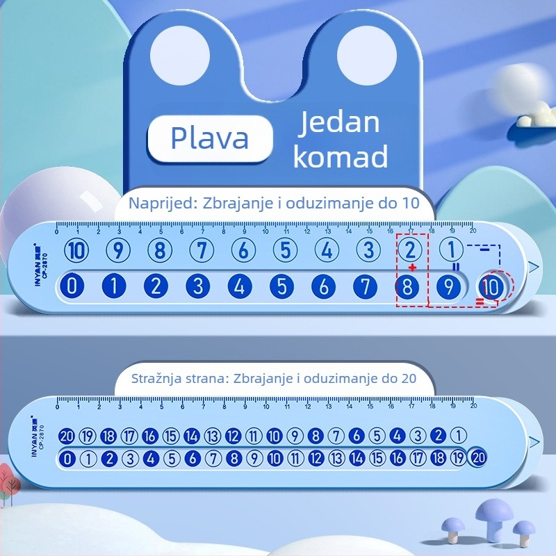 Obrazovno centimetarsko ravnalo za matematiku — model SXFJC, marka Friendly