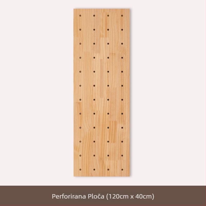 Drvena mačja zidna penjačica s integriranim skrovištem i policom, jednostavan stil, bez bušenja