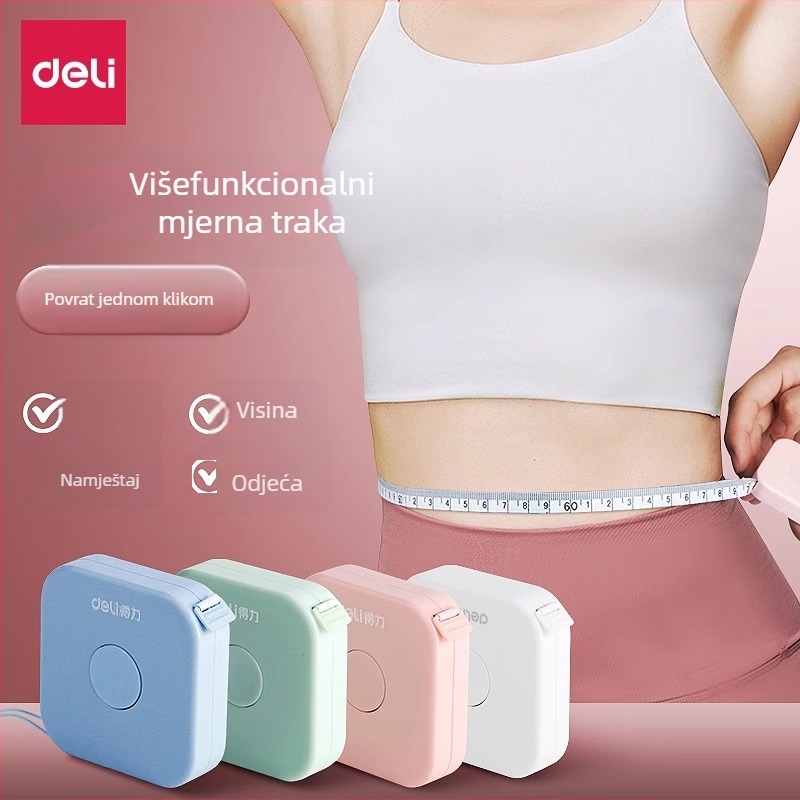 Deli 79650 mjernа traka – plastična mjernа traka, 50 g, model 79650