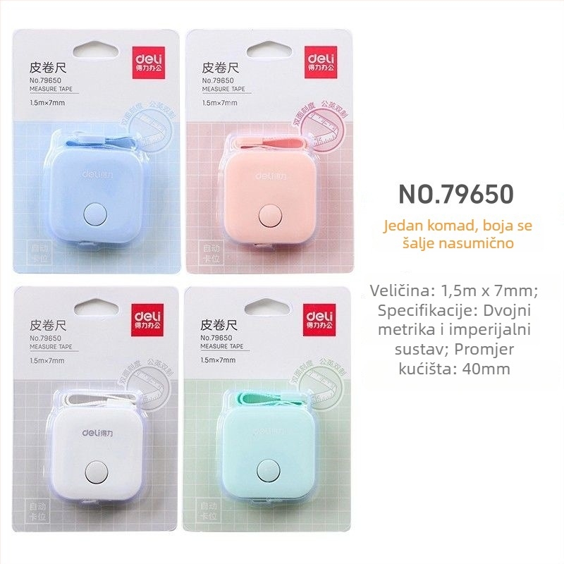 Deli 79650 mjernа traka – plastična mjernа traka, 50 g, model 79650