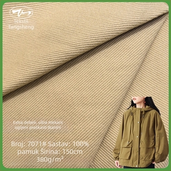 Tkanina za hlače — 100% pamuk; bojenje; digitalni crno-bijeli otisak; pogodno za jesen i zimu (100% pamuk; bojenje; digitalni crno-bijeli otisak; jesen-zima)