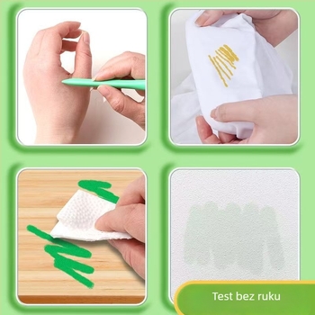 Chuangpinge plastični trokutasti kredni set za crtanje, plastično kućište, 5 g po komadu