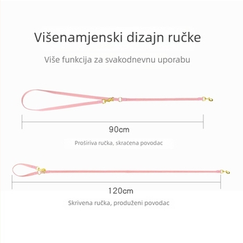 Hamak za šetnju psa — prsni i leđni remen, neproširivi trak, marka Support