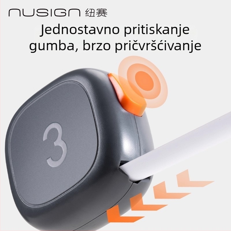 Deli Ns092 mjerni trak, plastična, 130 g, centimetar mjerni alat