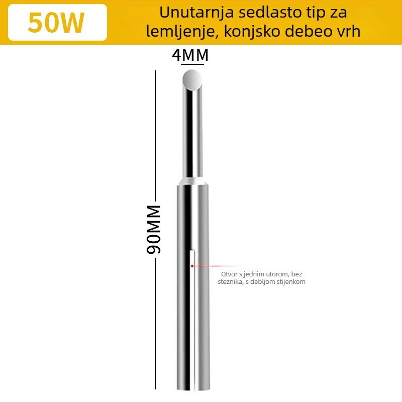 500 serija lemilice s unutarnjim grijanjem, vrhovi horseshoe i flat, 35W/50W, 220V