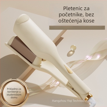 Kovrčalo za kosu s 36 mm velikim valom, francuskog stila, keramičko prekrivanje, 220 V, 70 W, 10-stupanjsko podešavanje temperature