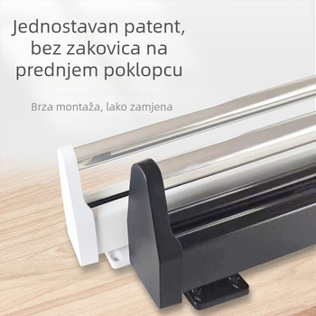 Izvlačni držač za hlače u garderobi – Zhiyi, model 45122; Materijal: hladno valjani čelik; Namjena: garderoba; Stil: moderna jednostavnost.