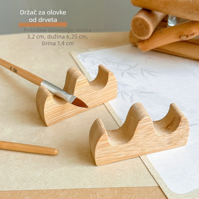 Stolni držač za nokte s višestrukim pretincima za alate za manikuru