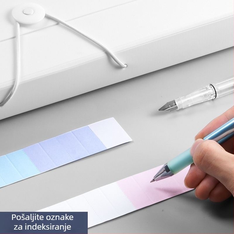 Deli 5236 PP Akordeonski dokument folder s 13 pretinaca, uredska kutija za dokumente