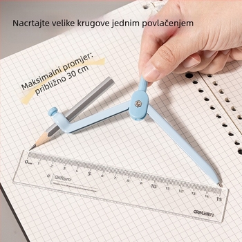 Deli VC11 Metalni kompas za crtanje, paket 1/12/192