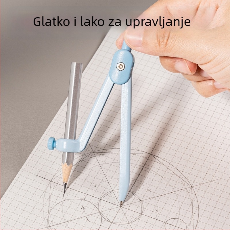 Deli VC11 Metalni kompas za crtanje, paket 1/12/192