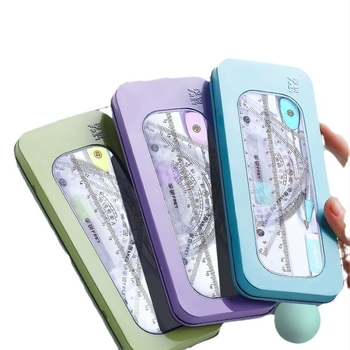 Set kompas i pravilo — višenamjenski alati za crtanje, model Good learning, plastični materijal