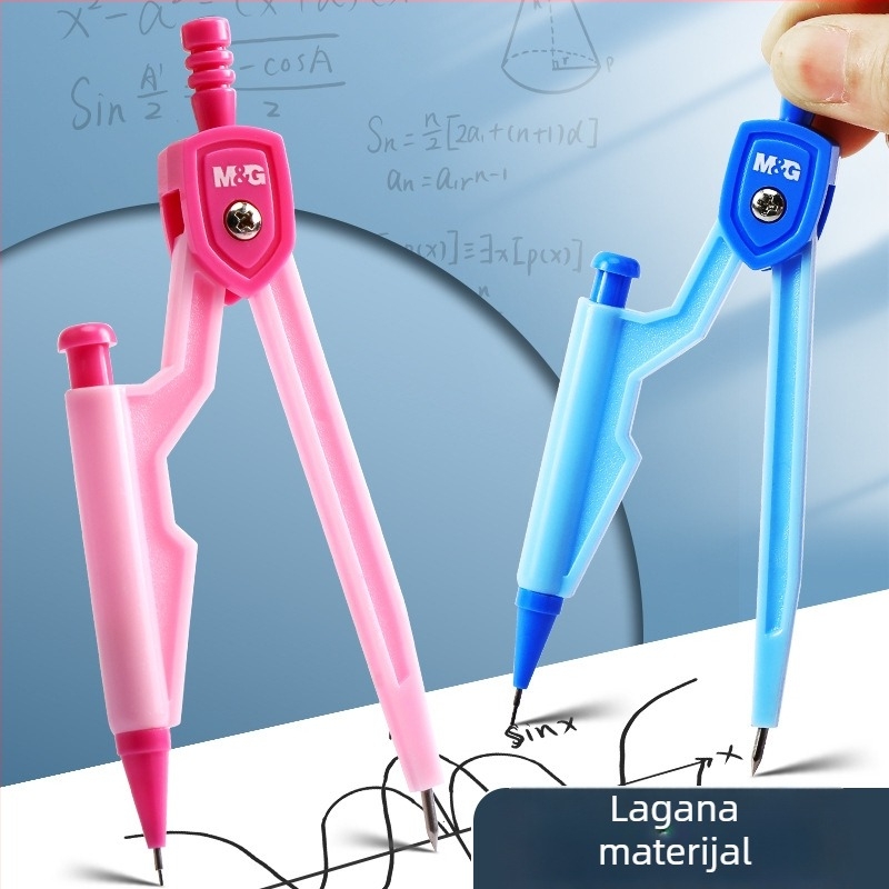 Školski set za kružilo i crtanje, model FCS90801, plastična konstrukcija, 1 set