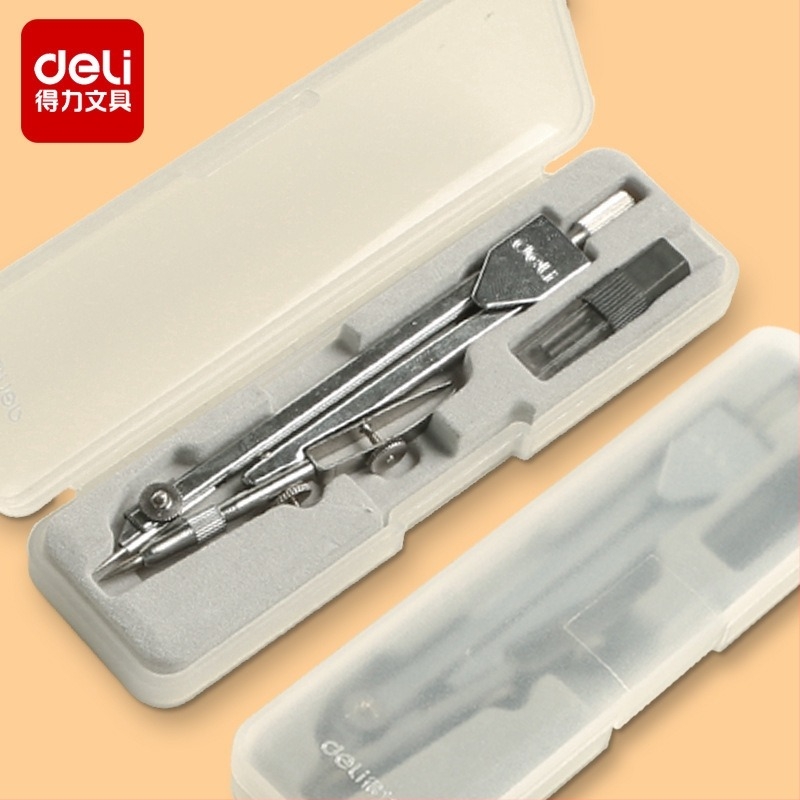 Deli 8601 metalni kompas za ured, učenje, crtanje i inženjering – set od jednog komada
