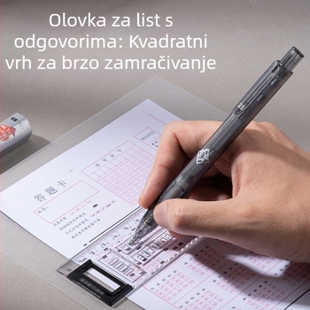Deli SG33 ispitni set za crtanje, 15 dijelova: kompas, metalni alati za crtanje, gel pero