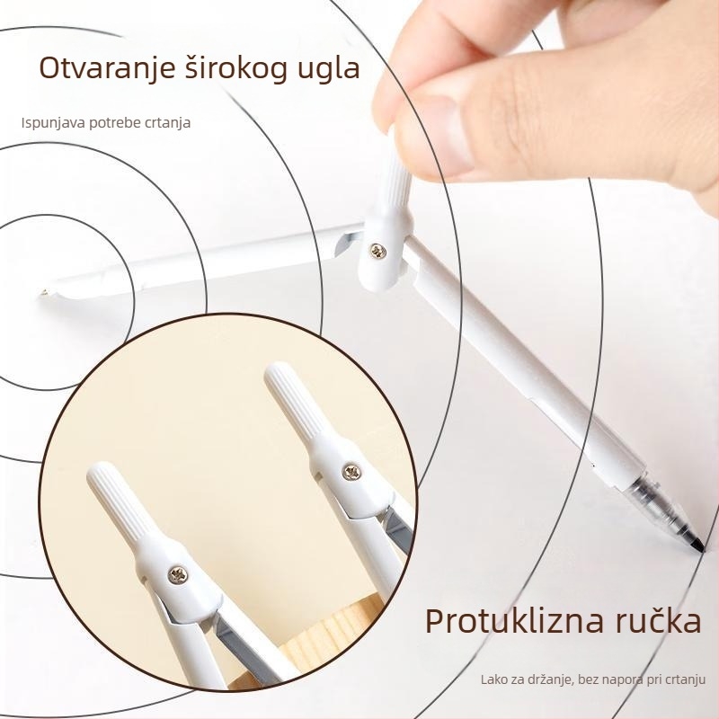 Morning Light automatski grafitni kompas s kapicom, plastični, model ACS908C0