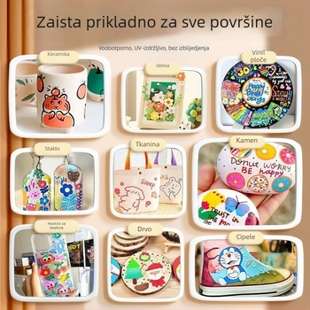 Akrilni marker za učenike i vrtić – ispran vodom, neprozirni marker boje