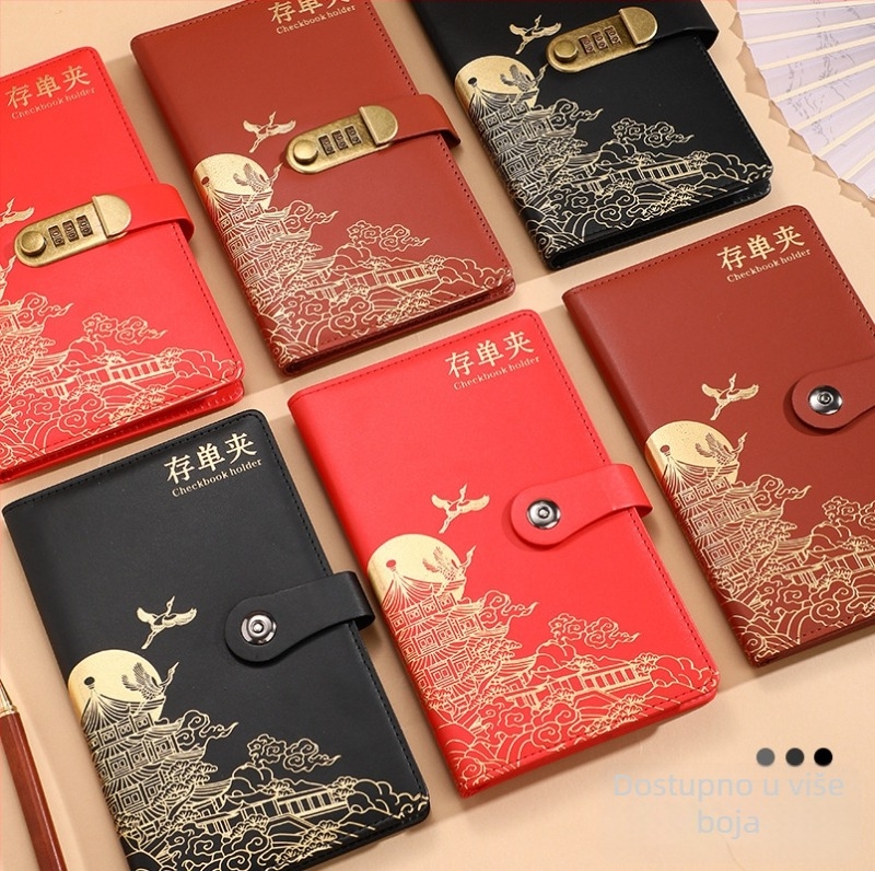 Chengjin PU držač depozitnih listića — Knjiga za bankovnu knjižicu i depozitne listiće, tisak logotipa, prilagođavanje