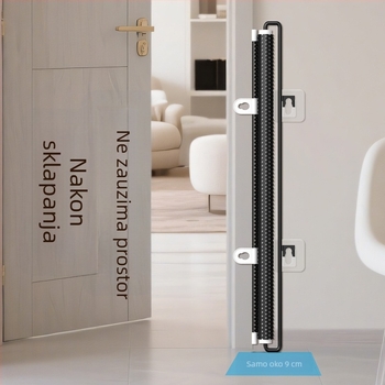 Jun Chang PVC Proširiva ograda za kućne ljubimce L3939 — barijera protiv bijega mačke, ulazna i izlazna vrata, mačja vrata