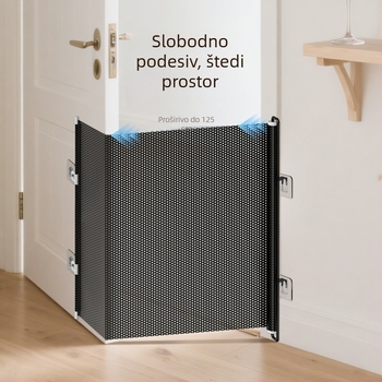 Jun Chang PVC Proširiva ograda za kućne ljubimce L3939 — barijera protiv bijega mačke, ulazna i izlazna vrata, mačja vrata