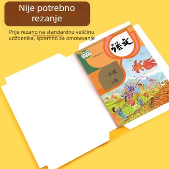 Samoljepljivi prozirni mat oblog za knjigu, marka Deli; materijal: plastika; uvoz: ne; IP ovlaštenje: ne