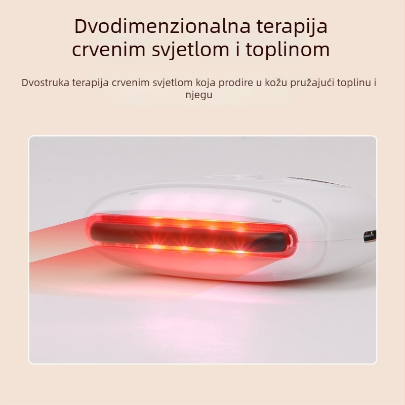 Mincerity Gs-05 Bianstone pločica za skrapiranje – električni masažer za lice s mehaničkim upravljanjem, regulacijom temperature, ABS kućište, baterija 500 mAh