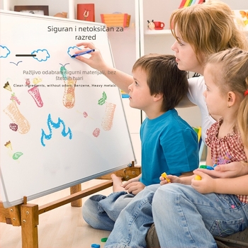 Enmi Fxa-hcq1501 Vosakene bojice za nastavu crtanja, kutija s 40 komada, sigurne i izbrisive, kutija od tvrdog kartona