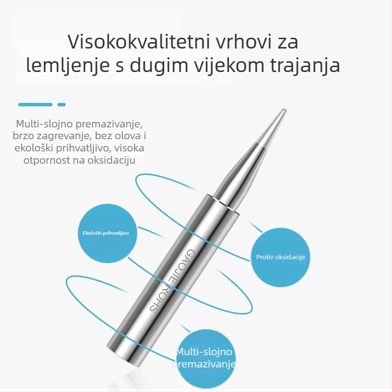 Vrh za lemljenje bez olova, Yellow Flower, bakrena podloga, 60W, serija GJ907T2C