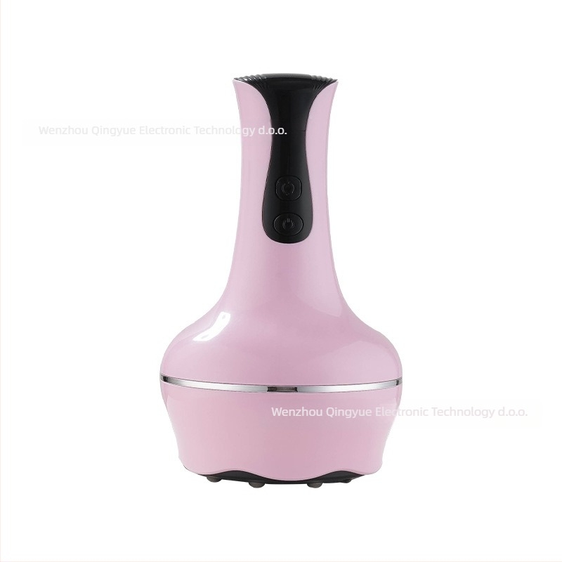 All-in-One stroj za scraping i cupping s meridijanskom četkom, USB napajanje, model Bb-005, kućište od ABS-a, baterija 1200mAh, neprekidno promjenjiva brzina