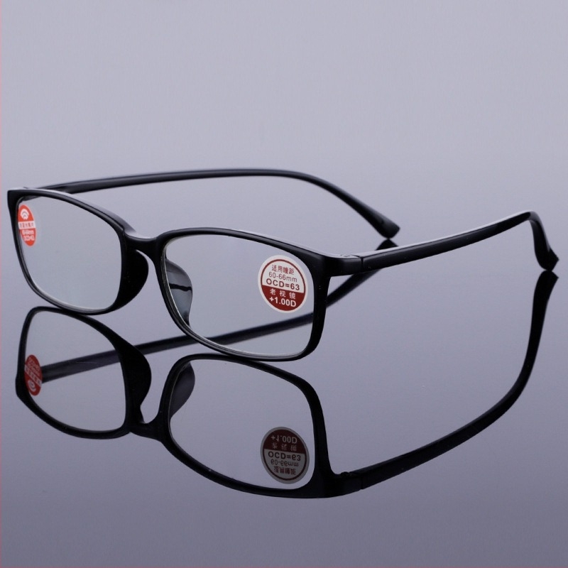 Naočale za čitanje s asferičnim lećama, zaštita od plavog svjetla, anti-radiacija, standardno PD, okvir TR90