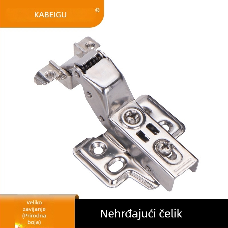 Panta za vrata s aluminijskim okvirom za staklene vrata (nehrđajući čelik; polirani završni sloj; brend Cabegu, yabailong)