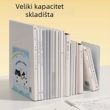 Deli TB650 metalni stolni stalak za knjige s preslatkim crtanim dizajnom, 750 g