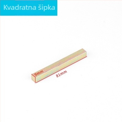Ručka za protupožarna vrata od nehrđajućeg čelika s okruglim cilindričnim profilom – CB-SIA, ručka s mehanizmom zaključavanja za protupožarna vrata i hodnike, moderni minimalistički dizajn