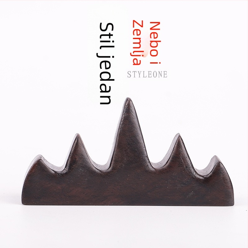 Drveni držač za olovke i četkice, model Five Finger Mountain, šifra proizvoda 521, kaligrafski pribor, mogućnost prilagođavanja