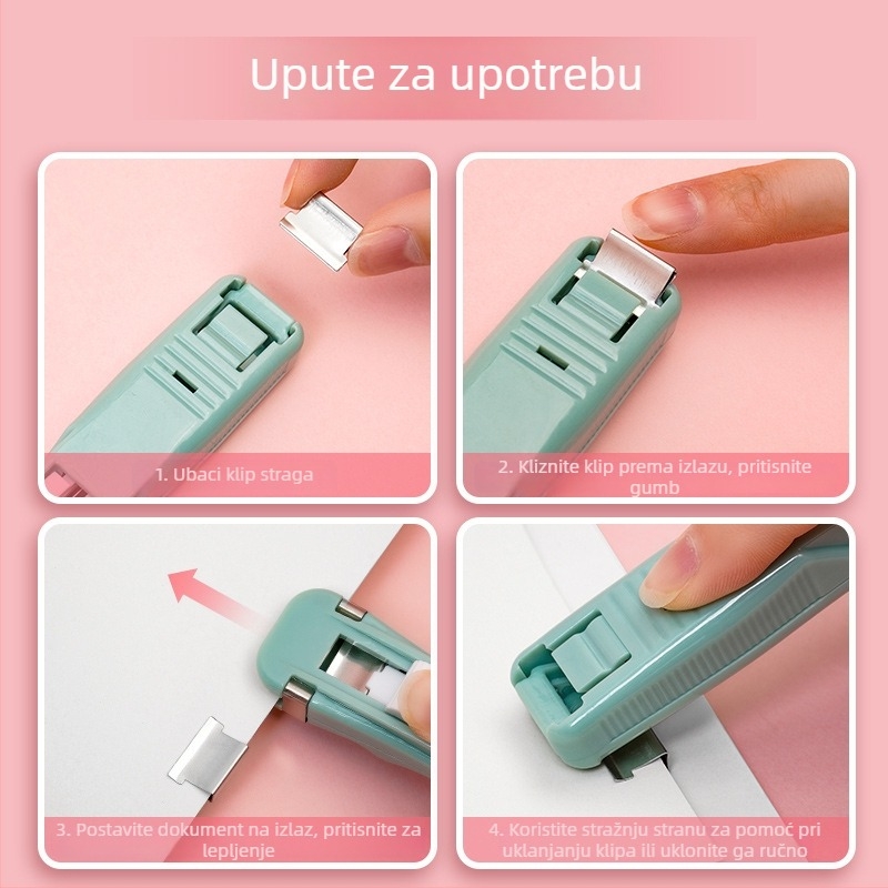 Push Clip mapa za dokumente – kancelarijski materijal za dokumente, konvencionalni materijal