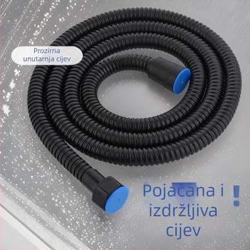 Tuš cijev s bakrenim jezgrom, PVC cijev za tuš, Model 001, ručna montaža navijanjem