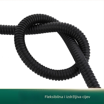 Tuš cijev s bakrenim jezgrom, PVC cijev za tuš, Model 001, ručna montaža navijanjem