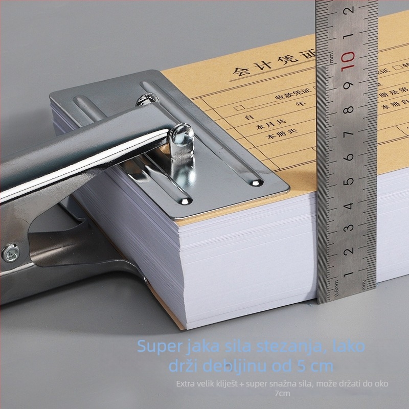 Nehrđajući čelični klips za vaučere i računovodstvene dokumente – Haiboxin ZD003