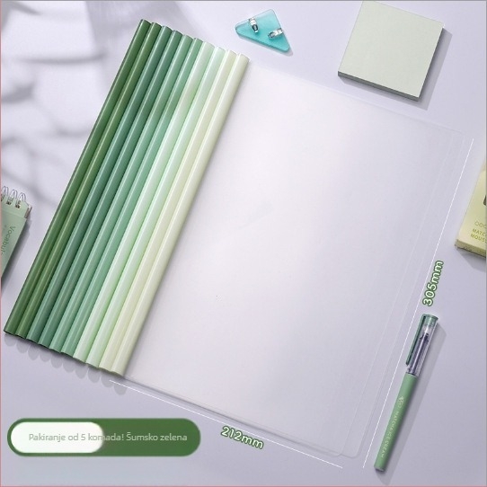 Mapa s vučnom klipom, prozirni klip, PP materijal, ojačan dizajn, mogućnost logotipa