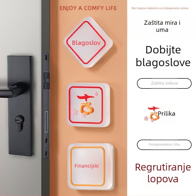 Set protukolizijske silikon zaštite ručkica ormarića - Marka Friendly; Domaći proizvod; Pakiranje: Drugo; Glavno tržište: Drugo